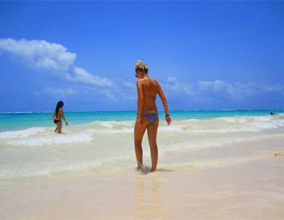 Beach vacation in Crimea